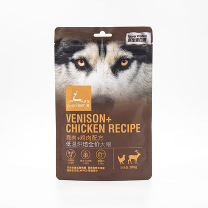 Dear Deer 全階段低溫烘焙狗糧 - 鹿肉及雞肉配方 - 200g